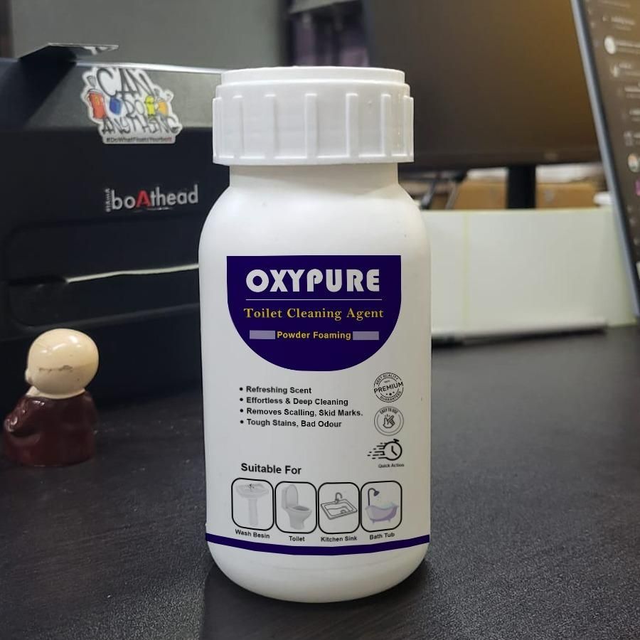 OxyPure: Deep Clean from Bowl to Drain! 100 gm (Pack of 2)